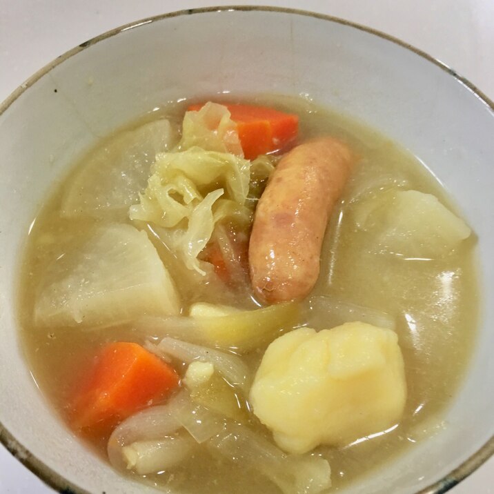 野菜たっぷり☆圧力鍋で簡単ポトフ!!
